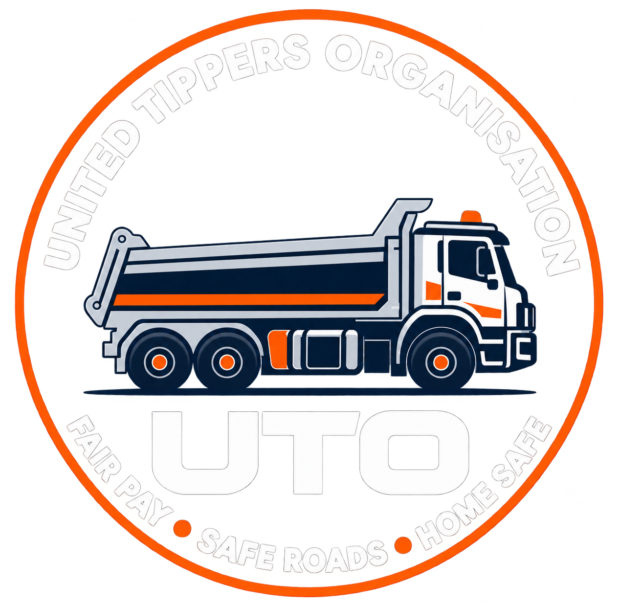 United Tippers Organisation tipper truck logo